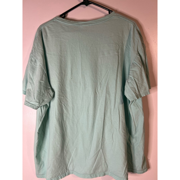 Men's Delta Rings Forgive like Jesus T-shirt Size 2XL Green - Picture 2 of 3